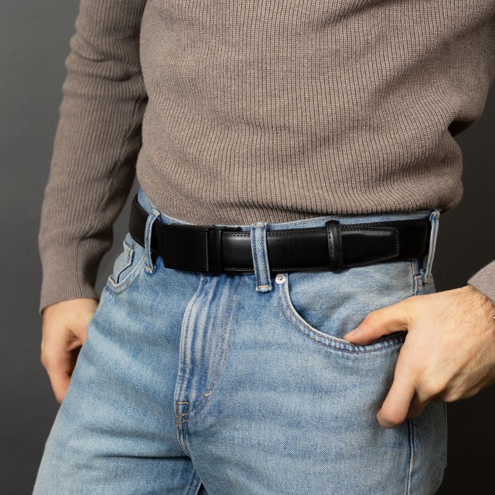 Automatikgürtel - Buffalo Black x Pure Black