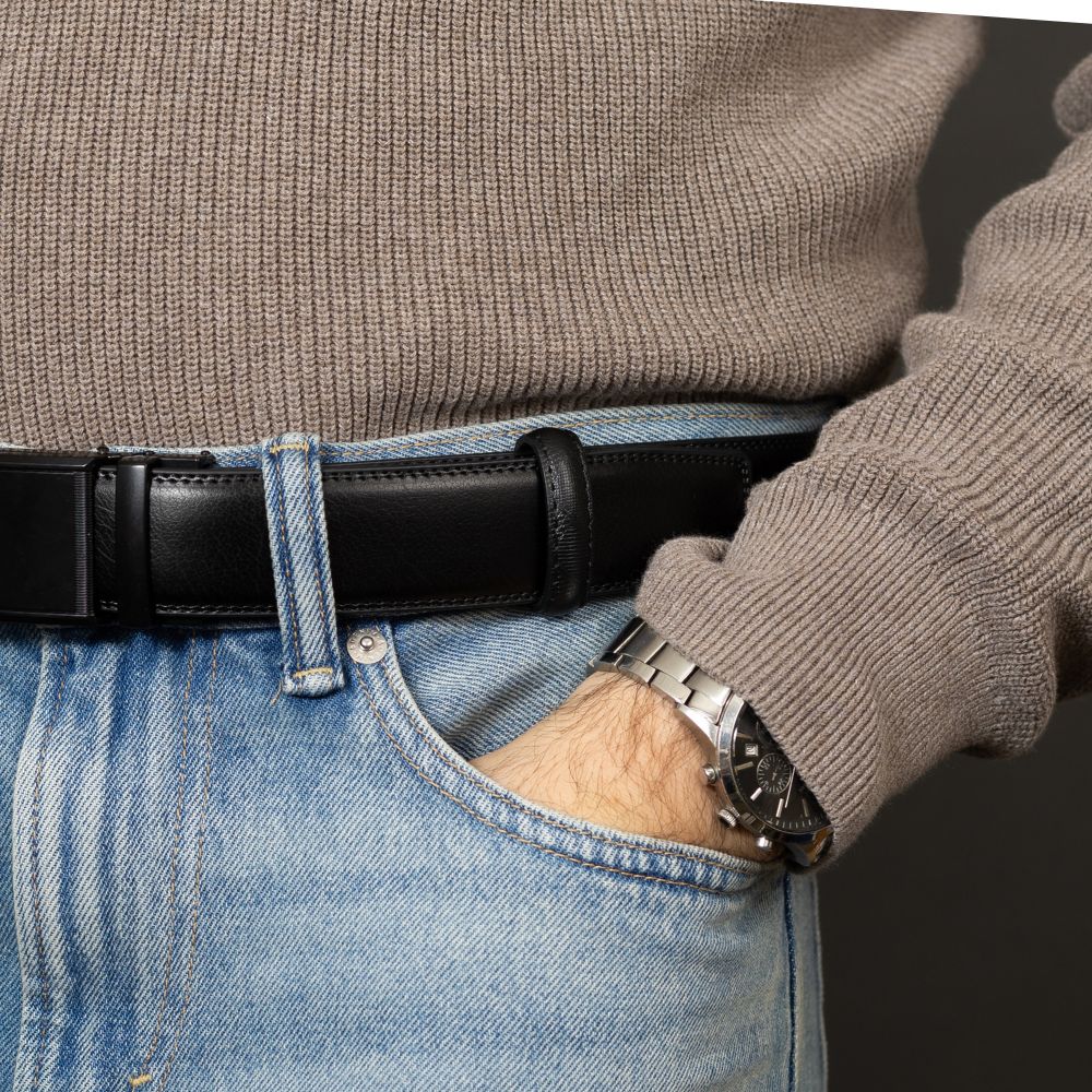 Automatikgürtel - Buffalo Black x Pure Black