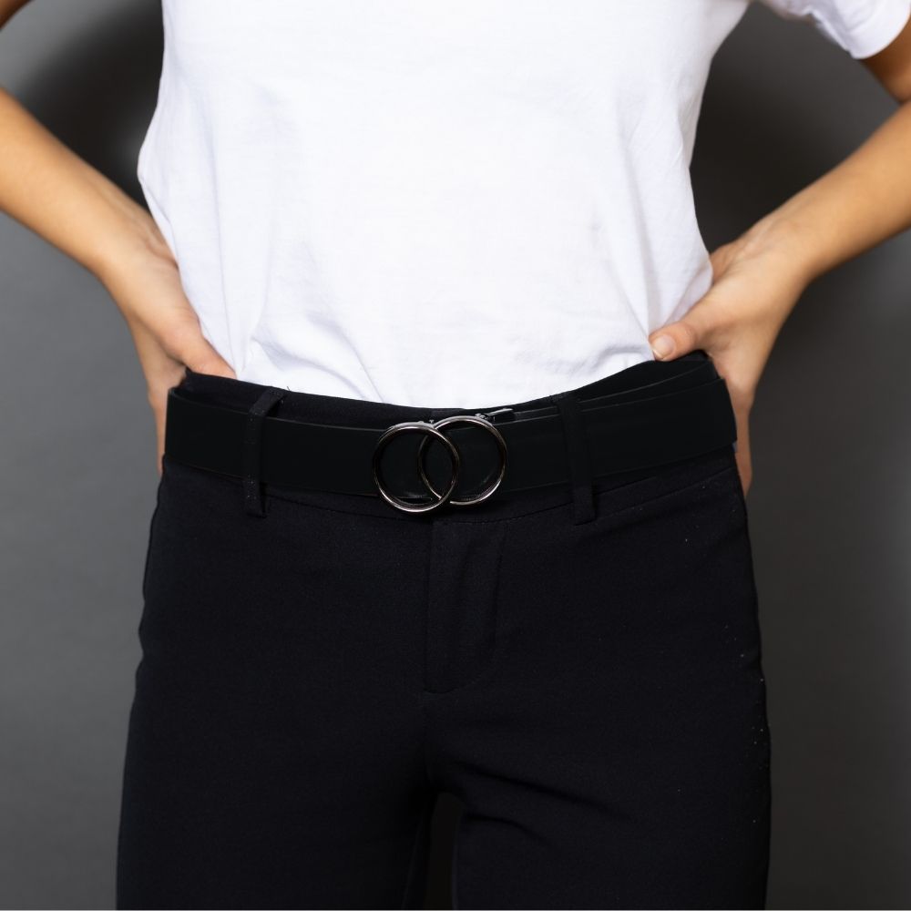 Automatikgürtel - Vegan Black x Black Loop