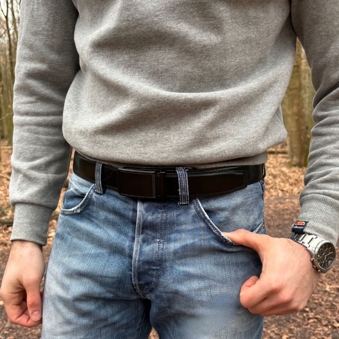 Automatikgürtel - Buffalo Black x Pure Black