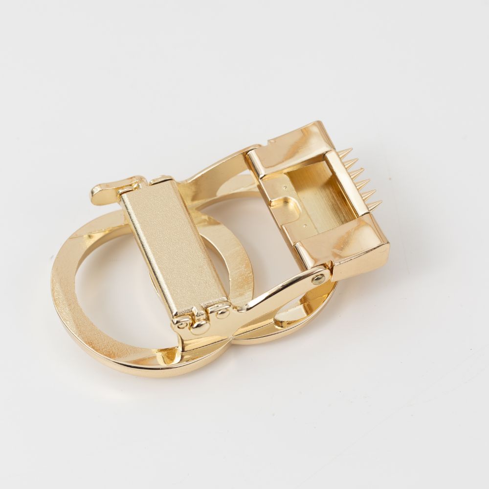 Gürtelschnalle "Golden Loop"