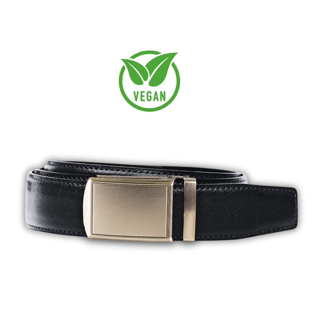 Automatikgürtel - Vegan Black x Pure Silver