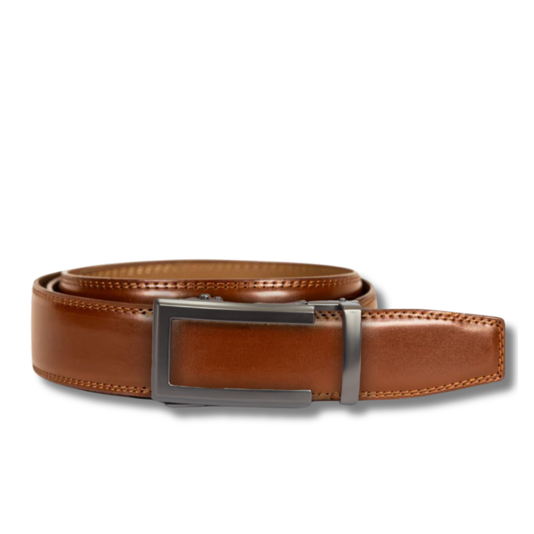 Automatikgürtel - Mocha Brown x Nova Carbon