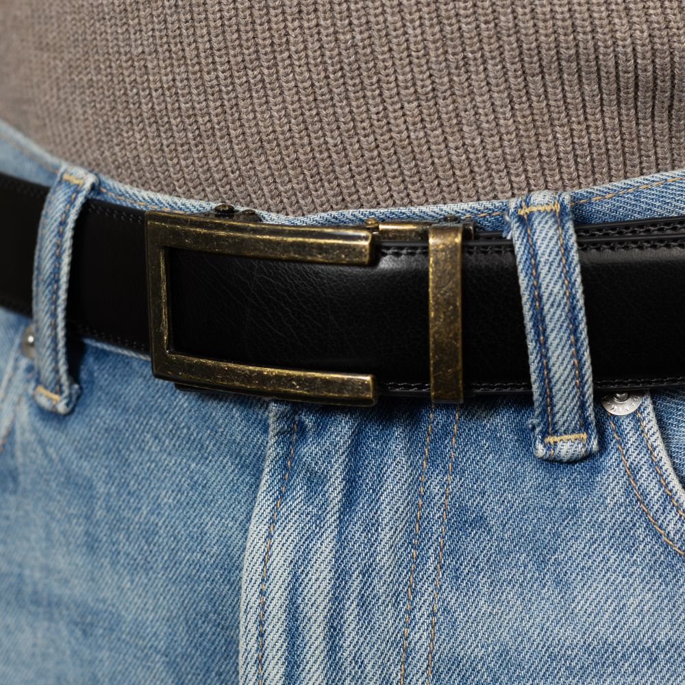 Automatikgürtel - Buffalo Black x Nova Patina