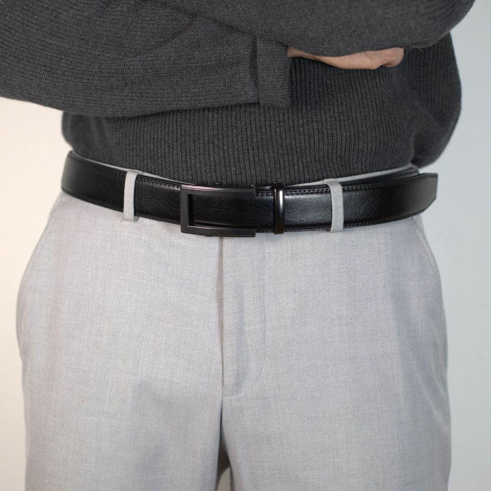 Automatikgürtel  Buffalo Black x Nova Carbon