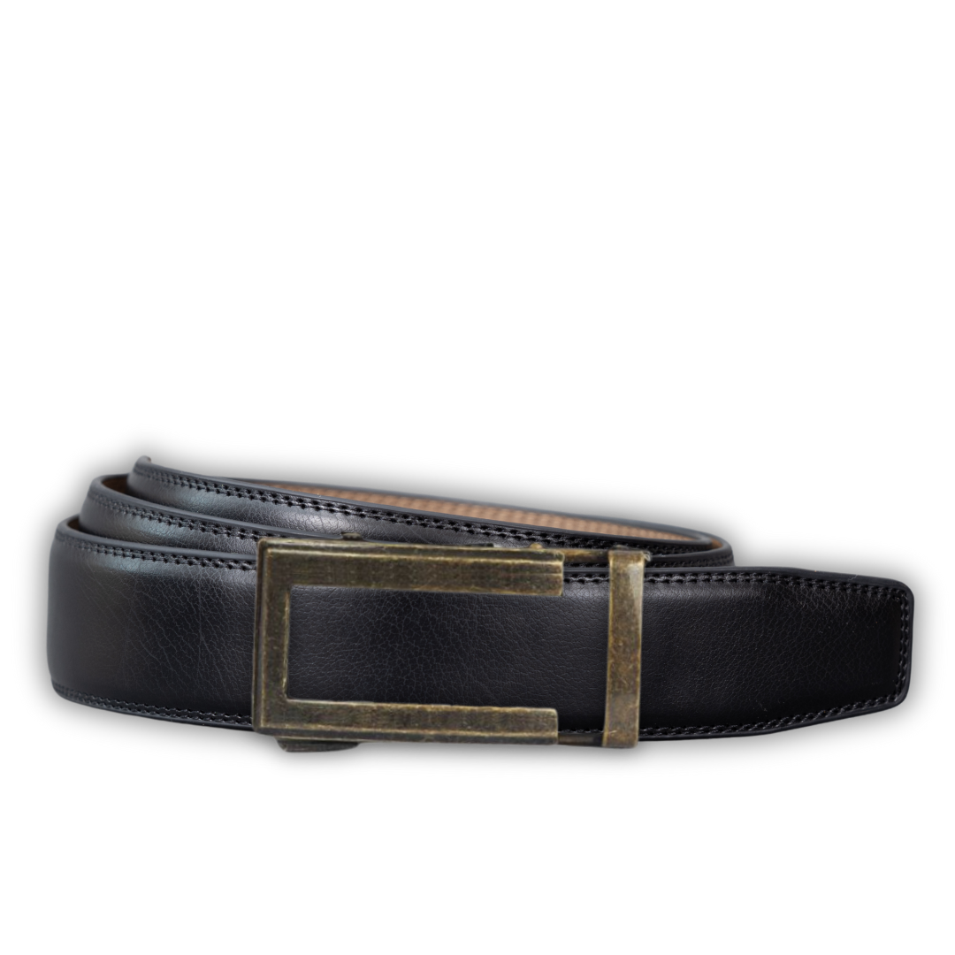 Automatikgürtel - Buffalo Black x Nova Patina