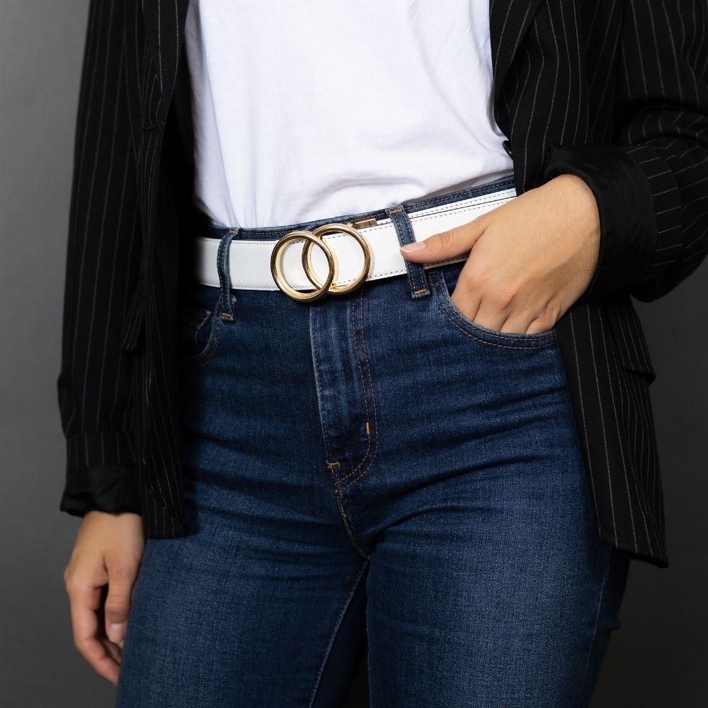 Automatikgürtel - Vegan Snow White x Golden Loop