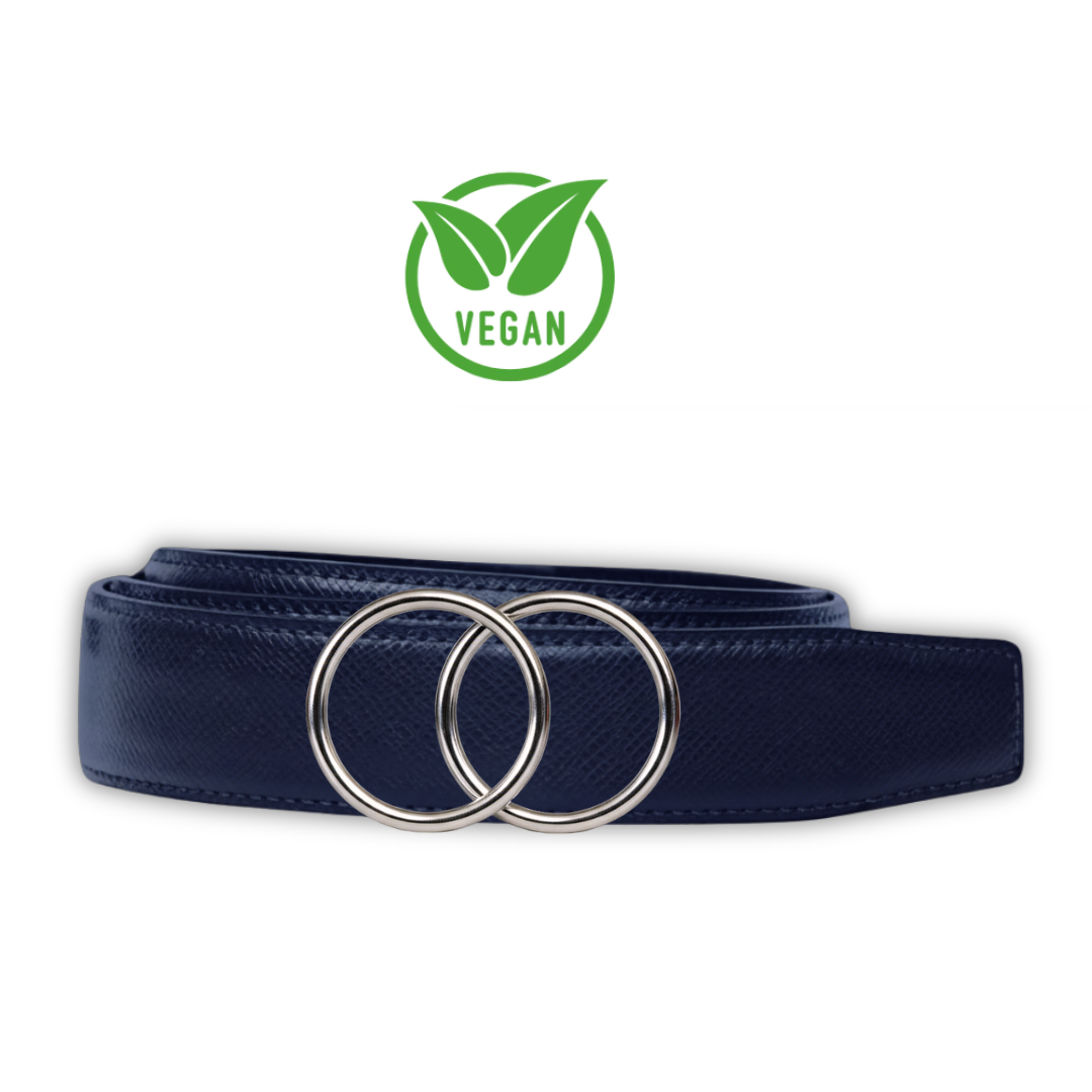 Automatikgürtel - Vegan Blue x Silver Loop