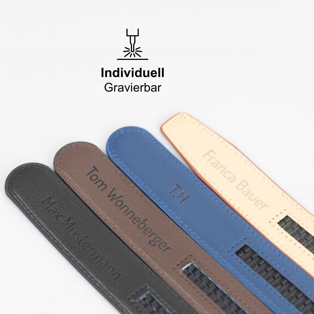 Automatikgürtel - Classic Brown x Pure Black