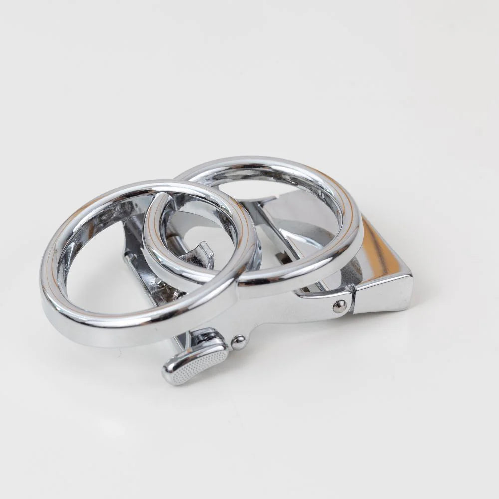 Automatikgürtel - Vegan Blue x Silver Loop